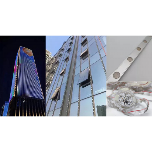 Pixel Led 50mm WS2811 IC Chip WS2811 led piksel modülü; 50mm çap